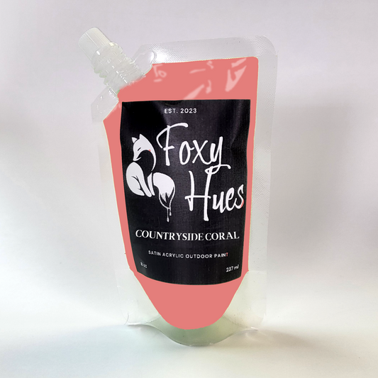 Countryside Coral - Foxy Hues | Satin Acrylic outdoor Paint