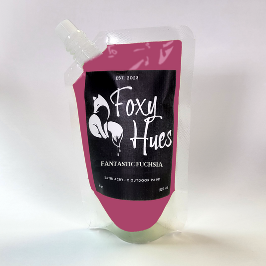 Fantastic Fuchsia - Foxy Hues | Satin Acrylic outdoor Paint
